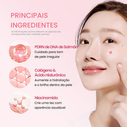 medicube collagen pink cream 55ml – creme hidratante com colágeno e glow