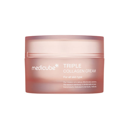 medicube triple collagen cream 50ml – creme hidratante com triplo colágeno