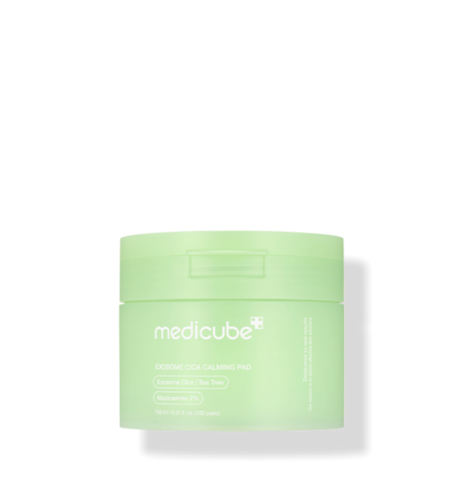 medicube exosome cica toner pads 100 pads – pads calmantes e regeneradores