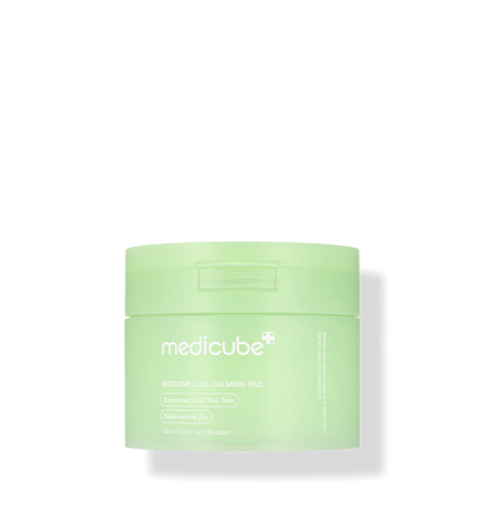 medicube exosome cica toner pads 100 pads – pads calmantes e regeneradores