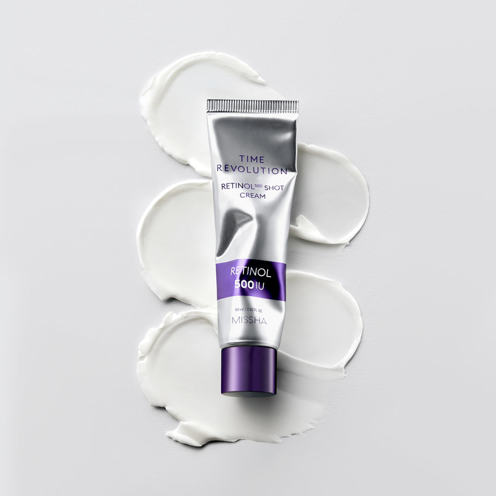 missha time revolution retinol 500 shot cream 60ml