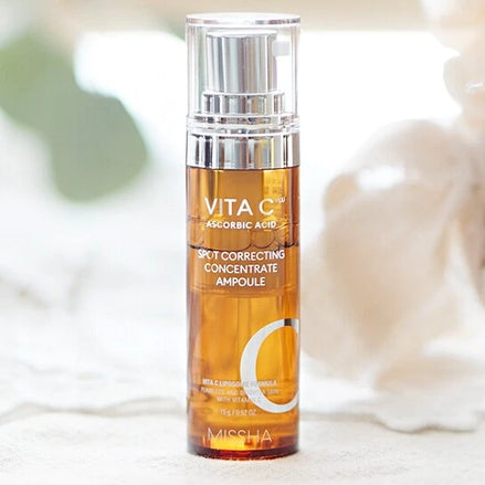 missha vita c plus spot correcting concentrate ampoule 15g – ampoule concentrada uniformizadora com vitamina c