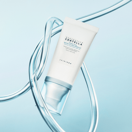 skin1004 hyalu-cica water-fit sun serum spf50+ 50ml – protetor solar hidratante com ácido hialurônico e cica