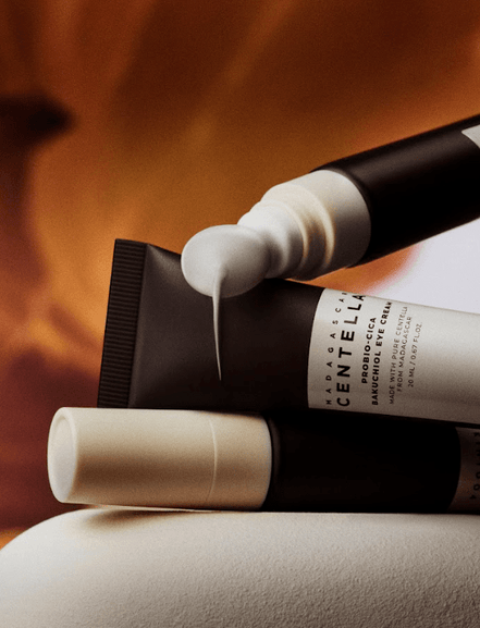 skin1004 madagascar centella probio cica bakuchiol eye cream 20ml – creme para área dos olhos firmador e calmante