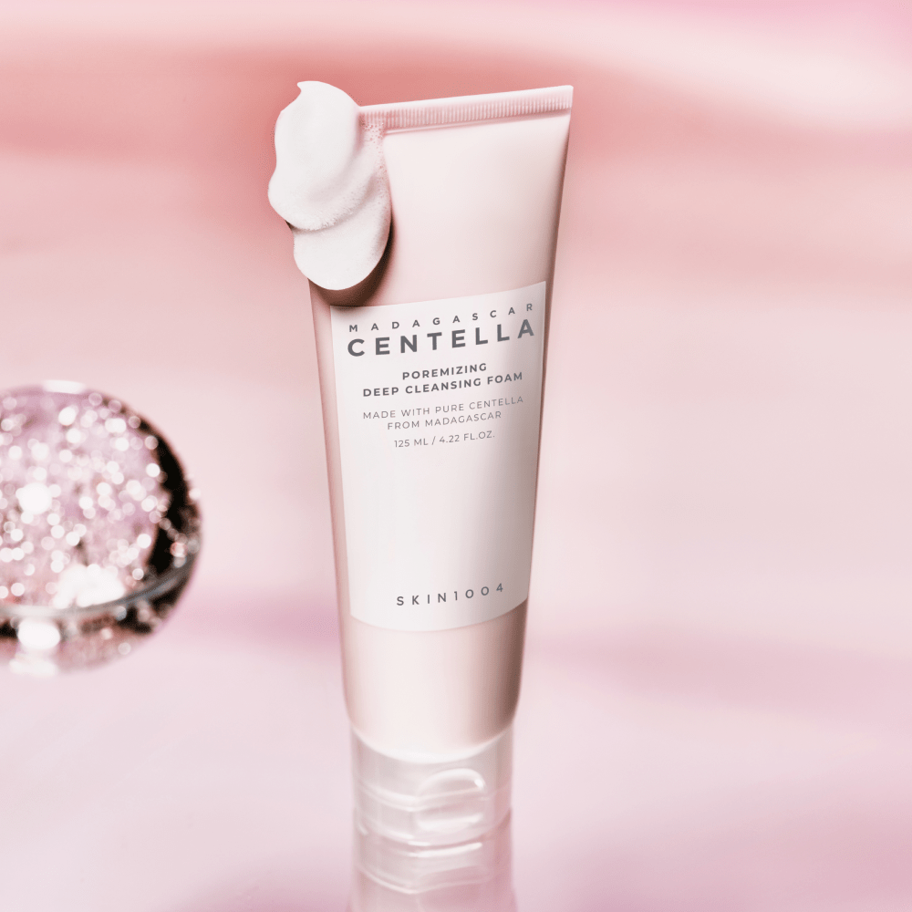 skin1004 espuma de limpeza profunda com bha para poros 125ml