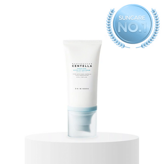 skin1004 protetor solar facial hyalu-cica serum hidratante calmante fps50+ 50ml