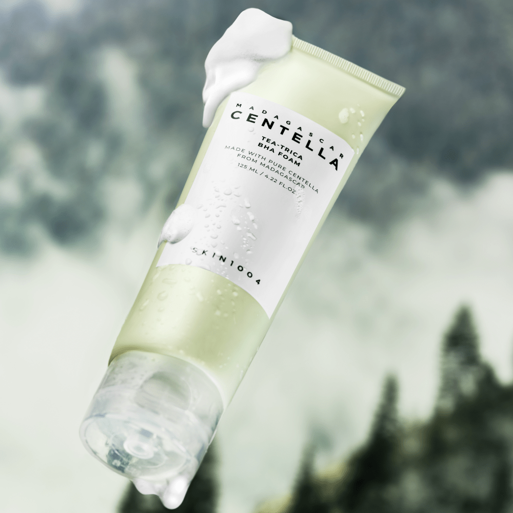 skin1004 espuma de limpeza com bha e chá verde 125ml