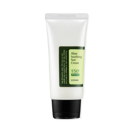 cosrx protetor solar facial calmante aloe soothing sun cream fps50+ 50ml