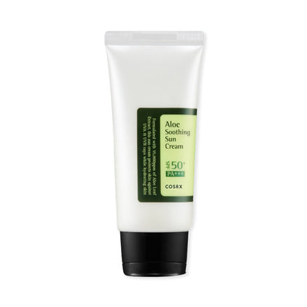 cosrx protetor solar facial calmante aloe soothing sun cream fps50+ 50ml