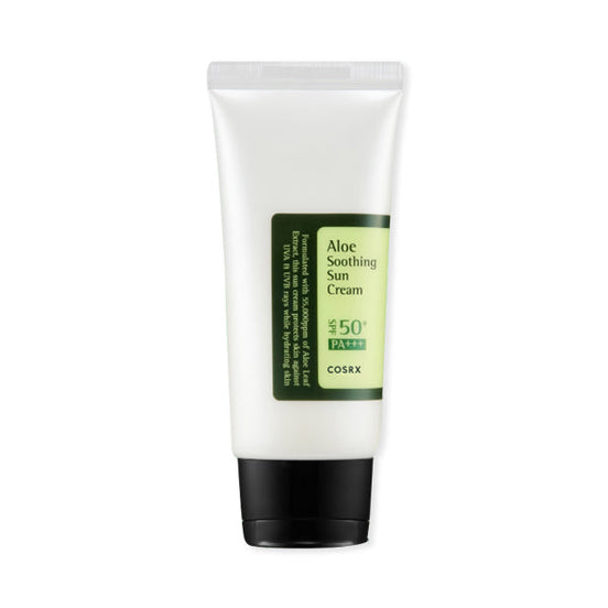 cosrx protetor solar facial calmante aloe soothing sun cream fps50+ 50ml