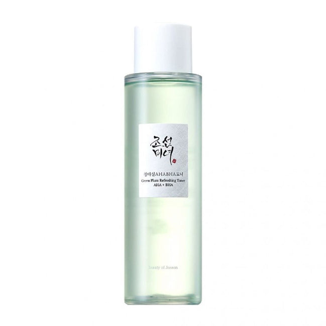 beauty of joseon green plum aha bha toner esfoliação suave controle oleosidade 150ml