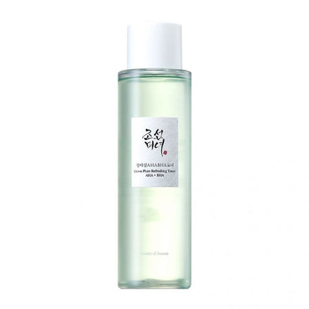 beauty of joseon green plum aha bha toner esfoliação suave controle oleosidade 150ml